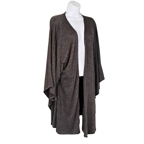 Cuddl Duds Womens Open Front Shawl Cardigan Wrap Size 3X Career Casual Comfort - Picture 2 of 8